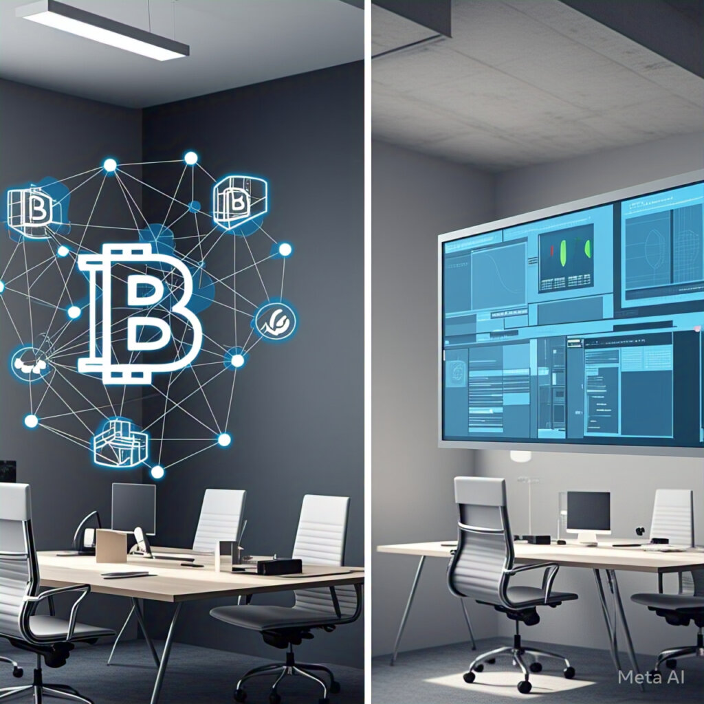 Blockchain vs Traditional Database: A detailed comparison of decentralization, security, and data management.